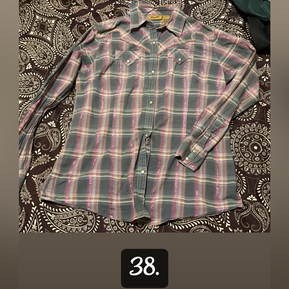 Wrangler Pearl Snap